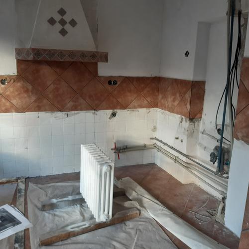 Rekonstrukce pokoje s kuchyní