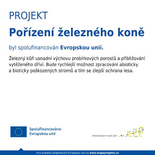 Projekt pořízení železného koně